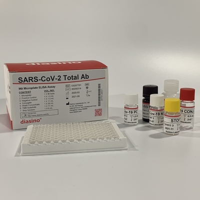 Covid-19 IgG ELISA Test KIT Format Kit Enzim Bağlı Bağışıklık Sorbansı