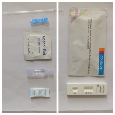 Maymun çiçek hastalığı virüsü tanısı MPXV Hızlı ve doğru Kolloidal Altın Hızlı Testi