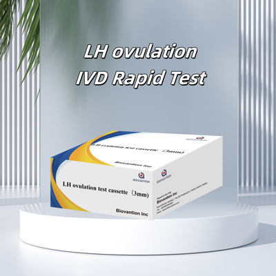 LH yumurtlama kaseti Duyarlı kaset biçimi Hızlı Test 24 aylık raf ömrü ile kendi test