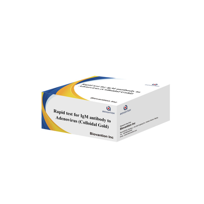 Yüksek Duyarlılık Adenovirus IgM Hızlı Test Kolloidal Altın Hızlı Test Tıbbi Uzmanlar İçin