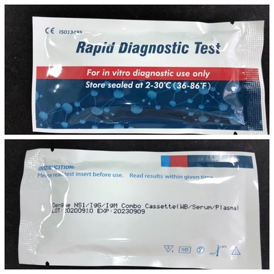 Duyarlılık hastalığını tespit etmek için 24 aylık bir dengü hızlı testi kaseti