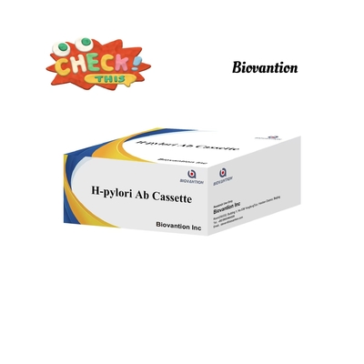 H. Pylori Ab Hızlı Test Kaseti Serum Immunokromatografik Bulma