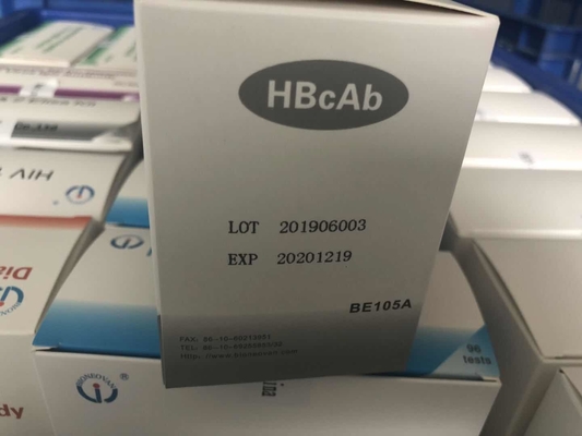 Sıcak Satış 96 Test Hbc Antibody HBcAb Elisa Kit ile İnsan Kullanımı Diagnostik Reagent