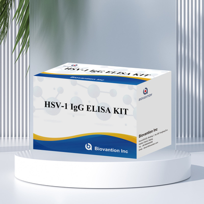 Yüksek Duyarlılıklı HSV-1 IgG Serolojik tespit için Immunoassay Test Kits Plasma Örneği Tipi