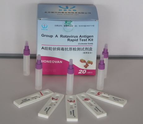 A grubu rotavirüs antijeni hızlı test kiti vitro bağışıklık testleri