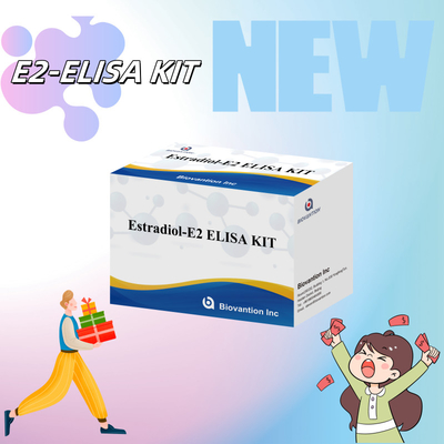 Fabrika fiyatı E2 ELISA Test Kits In Vitro Deteksi Tıbbi Deteksi Yüksek hassasiyet