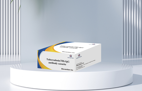 Sıcak satış hızlı test reagansı Tuberkulosis/TB Kolloidal altın hızlı test kiti 25 test ile insan için