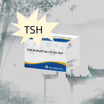 TSH Elisa Reagent Kits Serum Tiroid-Stimulatif Kvantitatif Belirleme