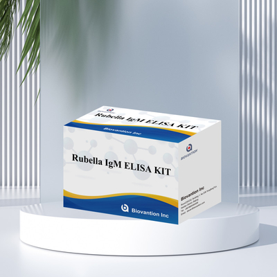 İnsanlarda kullanılan Rubella IgG antikorları için Elisa Rubella IgM tespit aracı