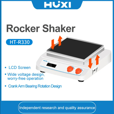 10-80 rpm Rock yukarı ve aşağı Lab Shaker hücre kültürü uygulaması için Rocker Shaker Laboratuvar Shaker