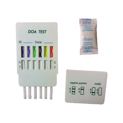 OEM Çoklu İlaçli İdrar Doa İlaç Hızlı Testi Hızlı