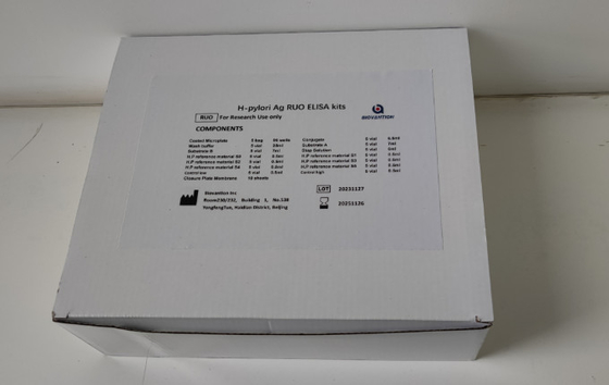 Laboratuvar veya Hastane Yüksek Doğruluklı H.Pylori IgG Elisa Test Kiti