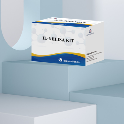 IL6 İnsanoğlu için Interleukin-6 Elisa Detektör Reagent Elisa Analizör Araştırma