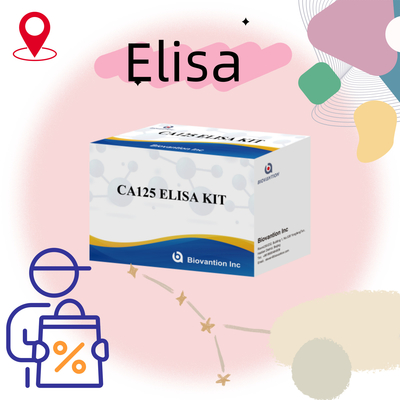 Düşük algılama sınırları ve yüksek hassasiyet için duyarlı CA125 Elisa Test Kiti