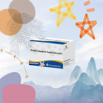 25-OH D Vitamini Elisa Test Kütesi Serum veya Plazma'daki 25-hidroksivitamin D seviyelerinin kantitatif ölçümü için hassas D vitamini durumunu değerlendiren ve destekleyen