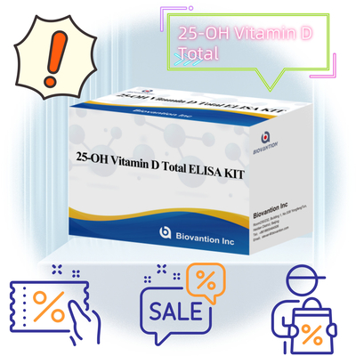 25-OH D Vitamini Elisa Test Kütesi Serum veya Plazma'daki 25-hidroksivitamin D seviyelerinin kantitatif ölçümü için hassas D vitamini durumunu değerlendiren ve destekleyen