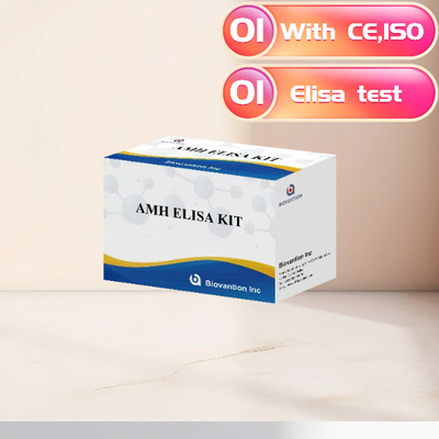 AMH ELISA test kiti İnsan Anti-Mullerian Hormonu Laboratuvar veya Hastane