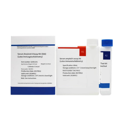 İnsan SAA Assay Kit Tam Serum Amiloid Klinik US için teşhis algılayıcı bir reaktör