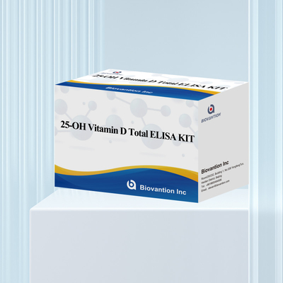 25-OH D Vitamini ELISA Test Kütesi İnsan Serumundaki D Vitamini seviyelerinin doğru tespiti için yüksek hassasiyet ve spesifiklik