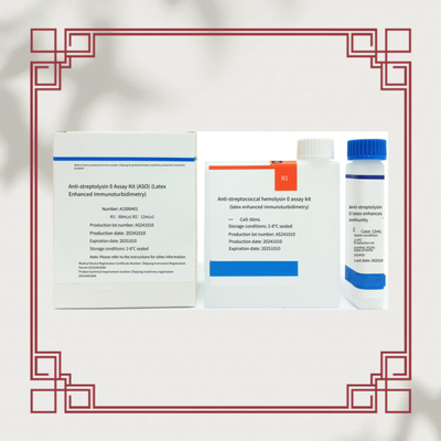 Duyarlı Spesifik Anti Streptolysin O Reagent ASO Doğru ve Diagnostik için