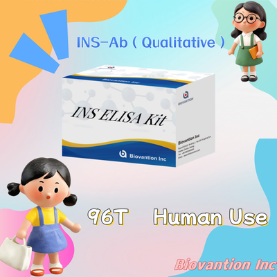 Profesyonel İnsülin INS Elisa Test Kits Diagnostik Araştırma