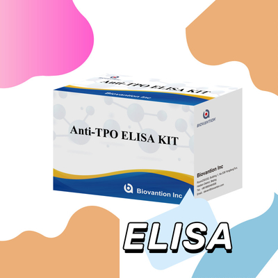 Hastalık tespiti ve izleme için kullanışlı ve doğru TPO Elisa Test Seti