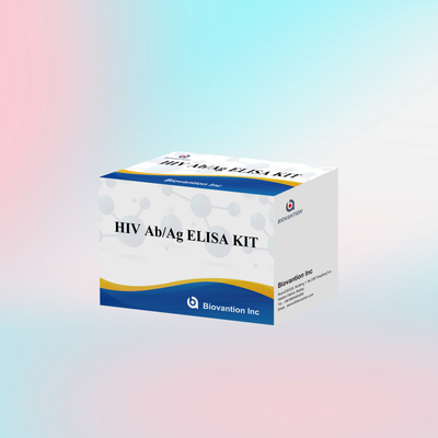 Yüksek Duyarlılıklı HIV ab/ag Biyo moleküllerin spesifik ve duyarlı analizi için Elisa Test Seti