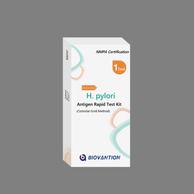 Home Use Helicobacter Pylori (H. pylori) Antigen Rapid Test Cassette Stool Detection Kit for Self Testing