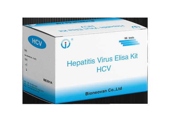 Laboratuvar veya Hastane Hepatit C Virüsüne Karşı Antikorlar için Elisa Test Kiti