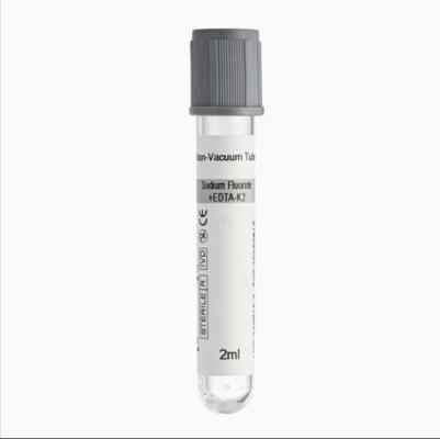 Siny Tıbbi Sodyum Fluorür + EDTA-K2 Vakumsuz Kan Toplama Tüpleri