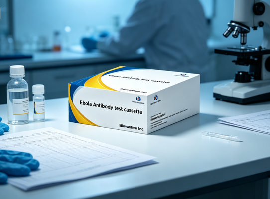 Ebola Virüsü Hızlı Test Seti Kolloidal Altın Ebola Antijen IgM Antibody Diagnostik Test Kaseti Hastane Laboratuvarı Acil Tarama